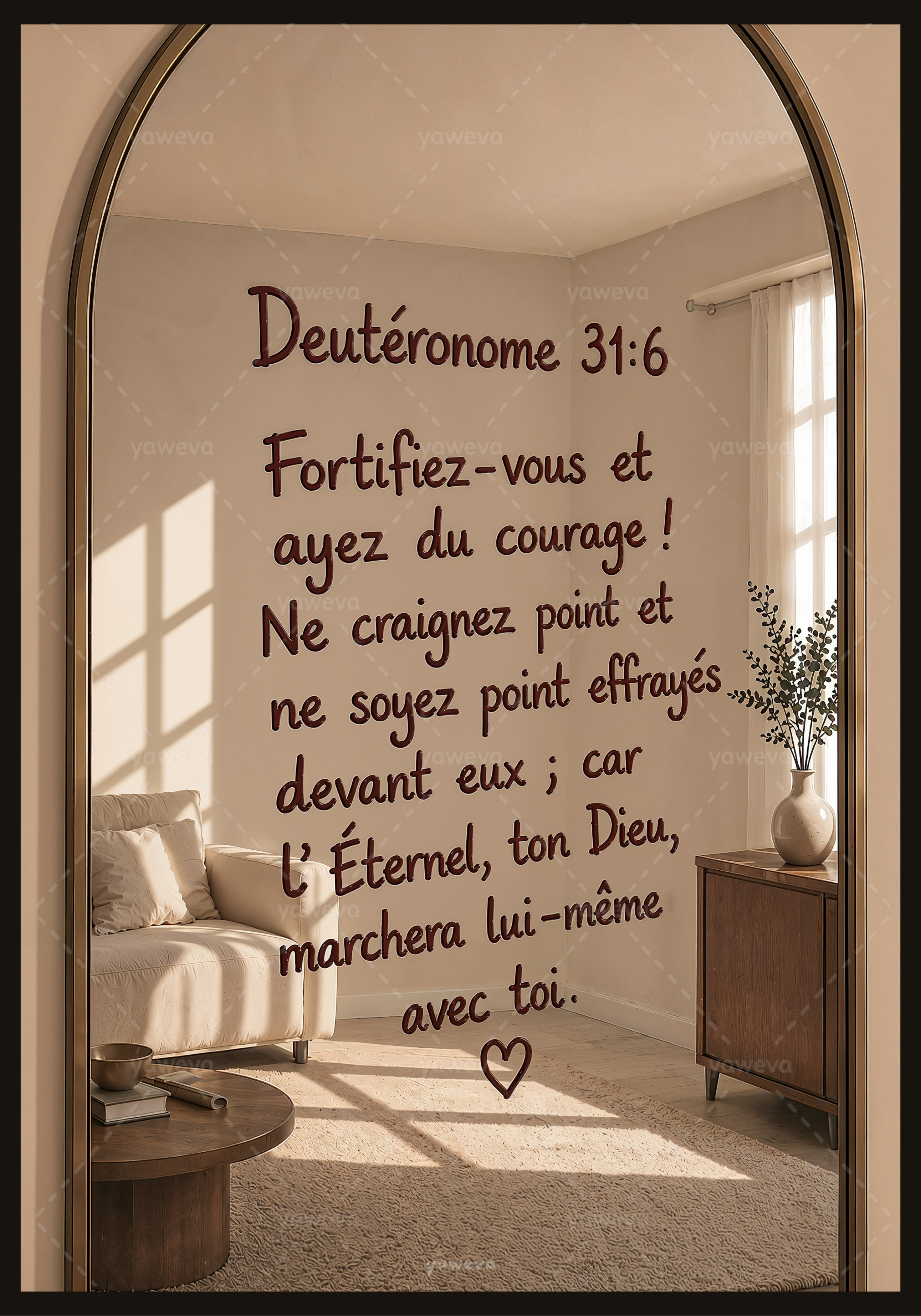 Deutéronome 31:6