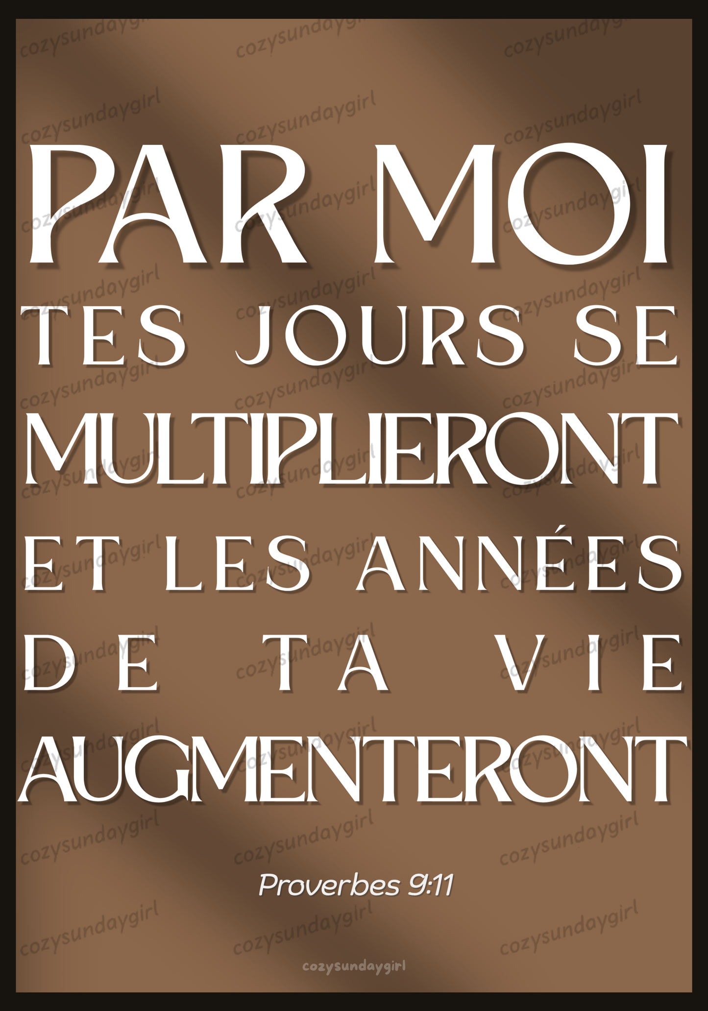 Proverbes 9:11